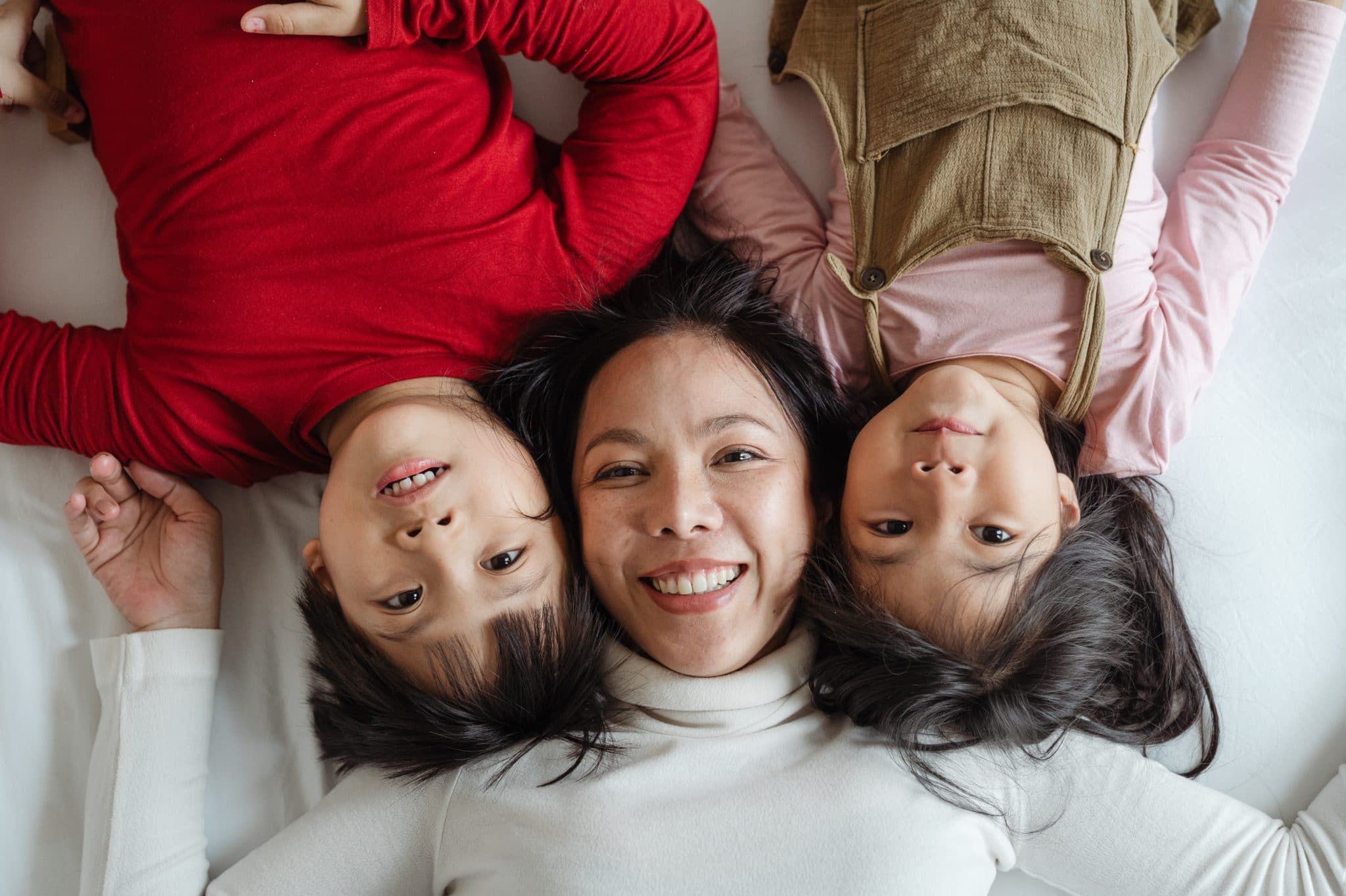 family enjoying group health benefits family plan
